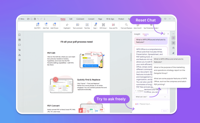 WPS AI PDF: Fiduciary-Grade Document Intelligence 