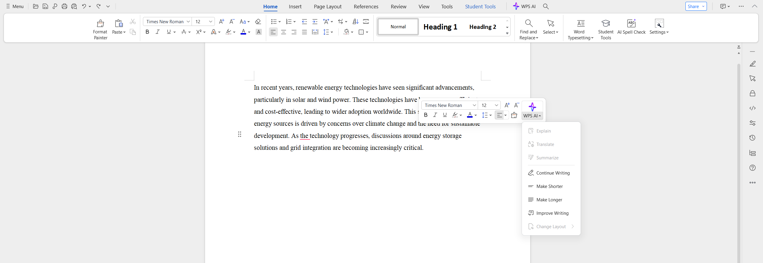 New enhancements to Smart Create & Edit in WPS Docs | WPS Office Academy